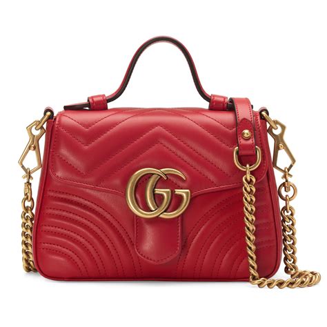 gucci dark red bag|red Gucci small bag.